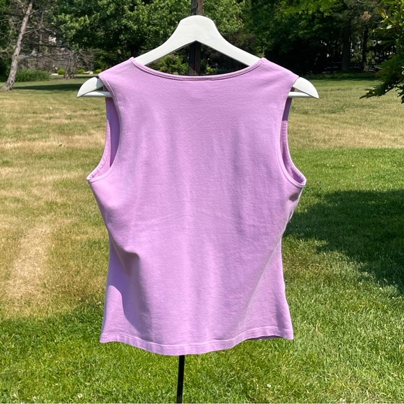 Loft Clothes Medium Purple Tank Top - Picture 2 of 4